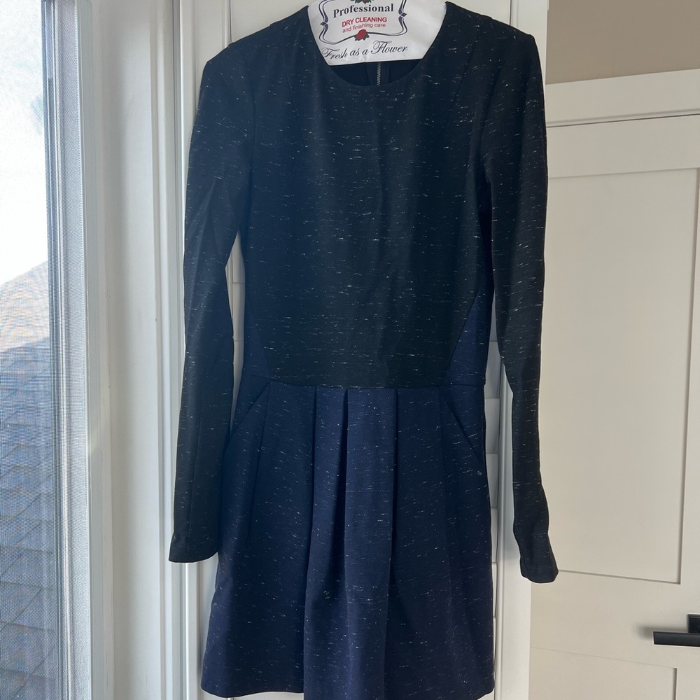 Wilfred Long Sleeved mini dress